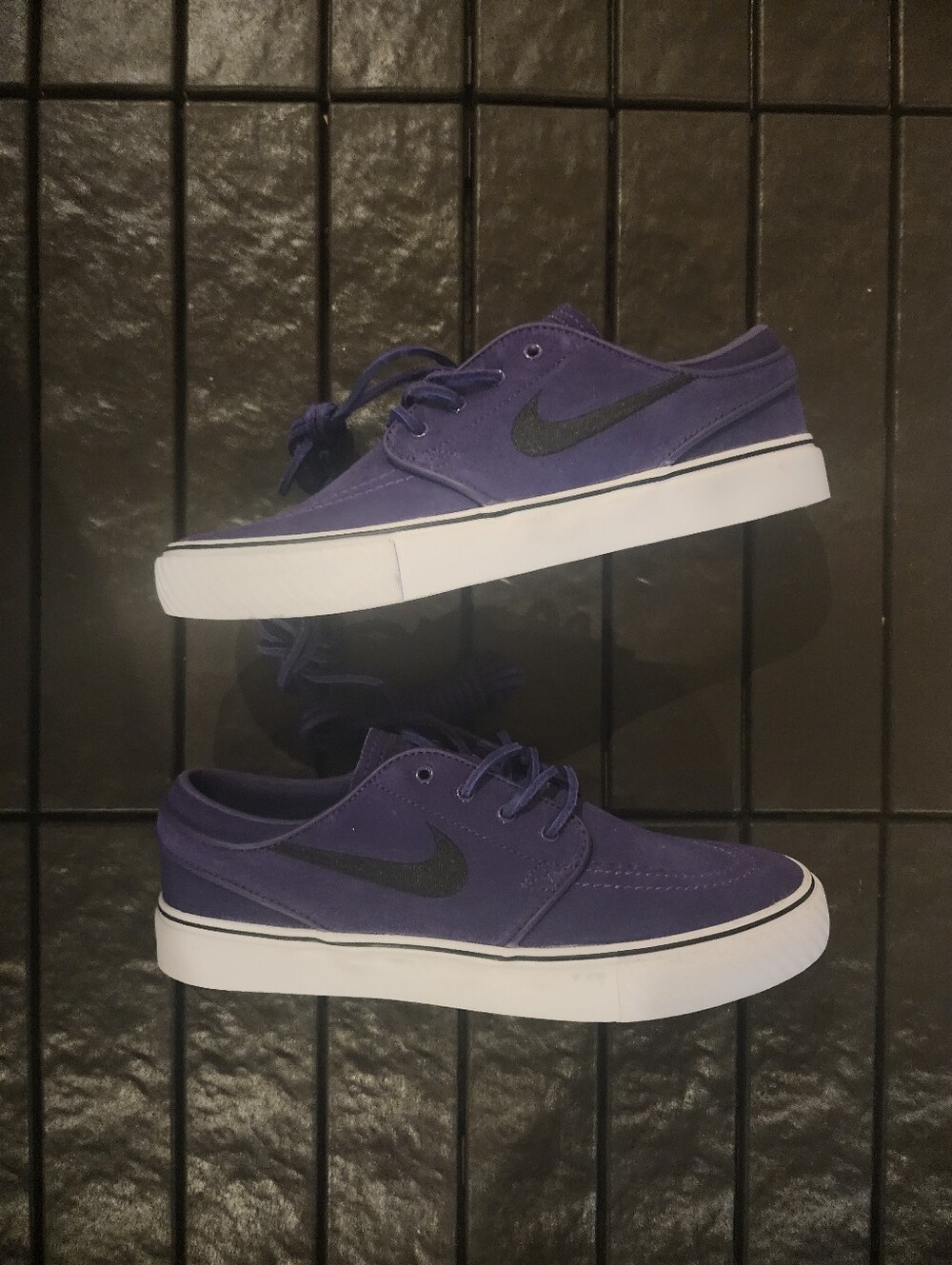 Kid's Nike Zoom Stefan Janoski+ Slip SB 'Dark Raisin' - Picture 15 of 16